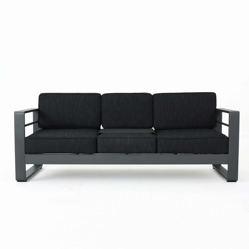 3-Seat Sofa, Dark Gray