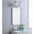 Sabine Metal Rounded Rectangle Wall Mirror-1295440620-1295440158