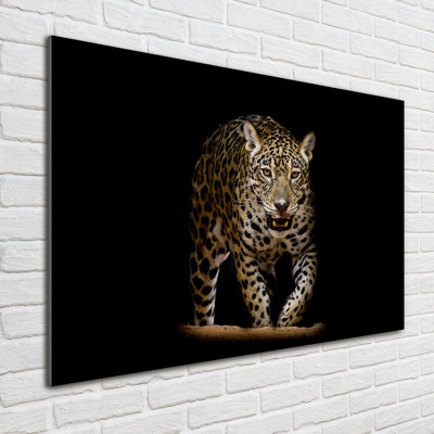 Jaguar - No Frame Print on Glass