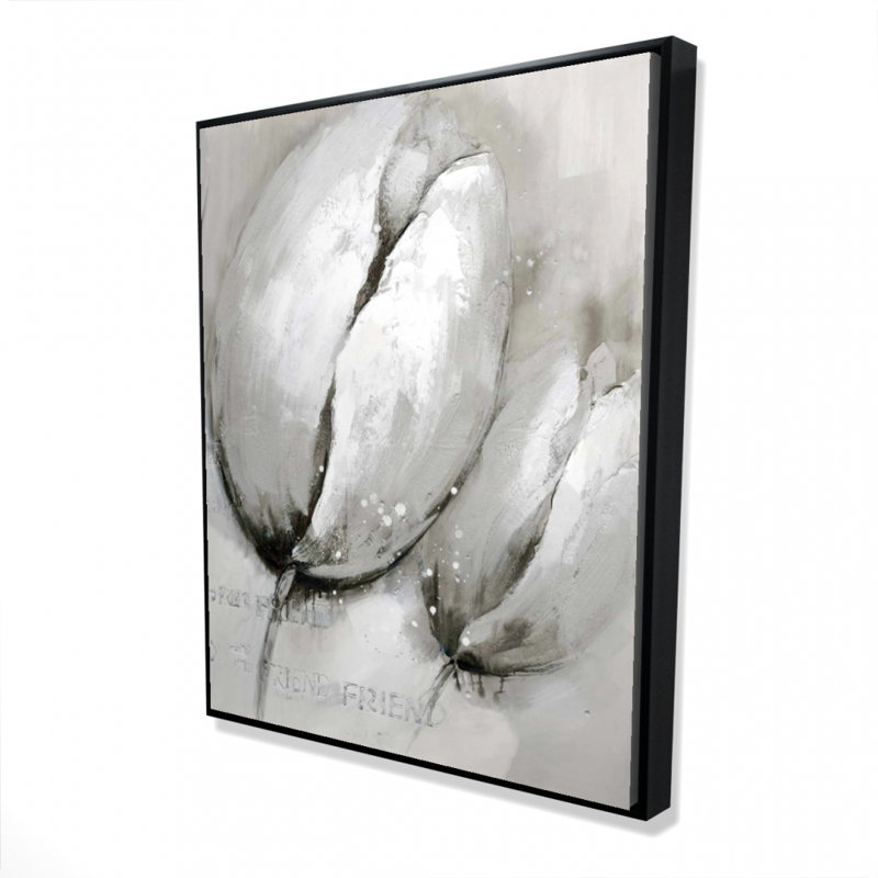 Contemporary Tulips Print On Canvas