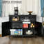 Console avec rangement et 2 portes