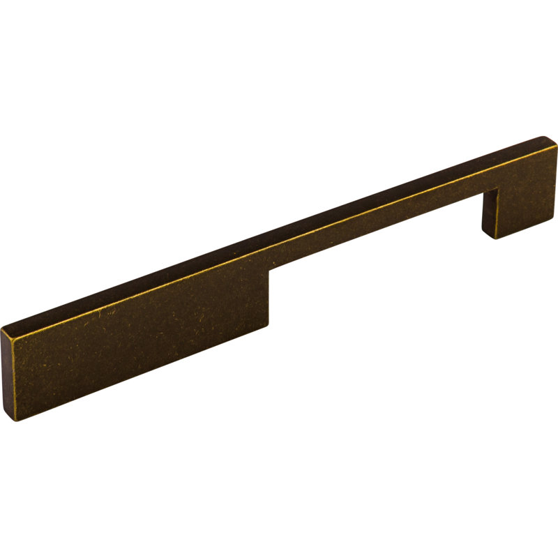 Linear Bar pull, German Bronze, 7" Center to Center Bar