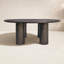 Table basse d'extérieur Rayshun bronze foncé