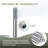 Round 304 Stainless Steel Handheld Shower With Easy-Clean Silicone Nozzles-122596823