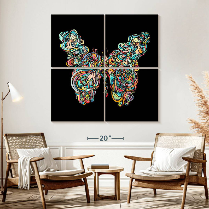 Papillon vibrant Brampt