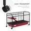 Cage de 41,5 po pour petits lapins et furets - avec mangeoire, roues mobiles, rampe pour furet, plateforme, roulettes