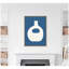 «Ceramo Blue Beige 3» par Rocket Jack, reproduction d'art sur toile encadrée-1972322272