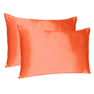 Taie d'oreiller en satin 