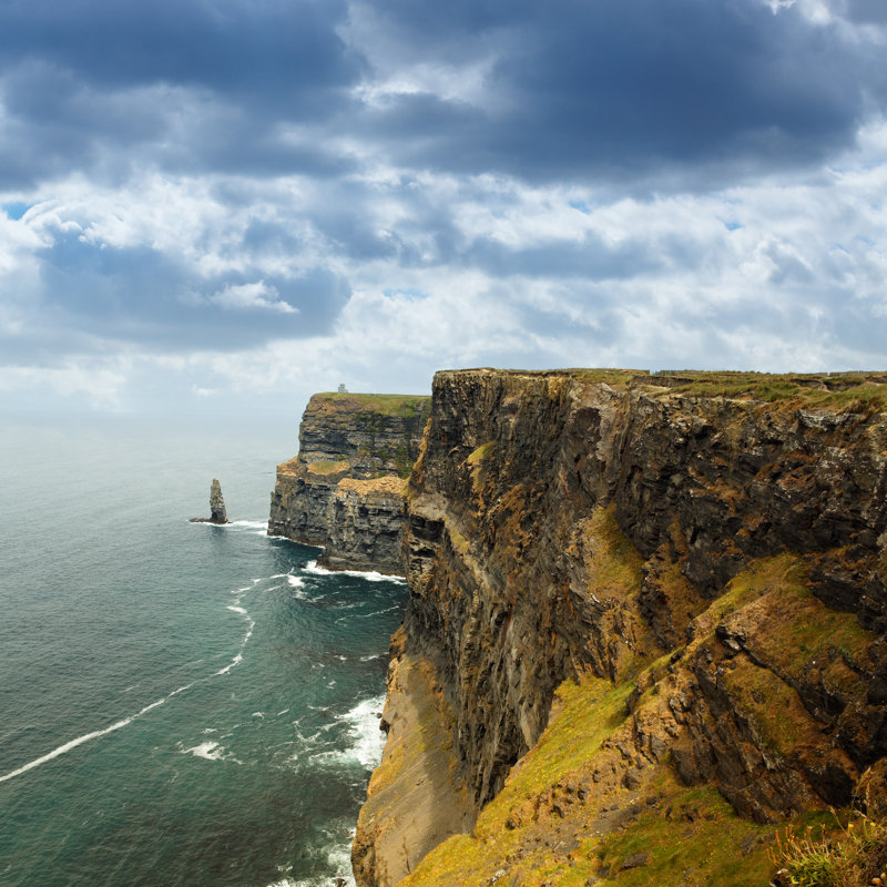 Cliffs of moher in Ireland, 51cm H x 51cm W