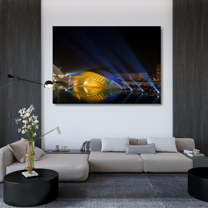 The Hemispheric, Valencia, Spain, 34'' H x 48'' W