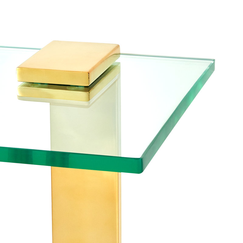 Elle Glass End Table