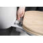 Light Oak Wooden Toilet Seat, Flexi-Fix Adjustable Hinges (Geneva)