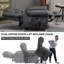 Fauteuil inclinable électrique en similicuir 350 lb - Moteur double, chauffage, massage, port USB, position infinie-622142303