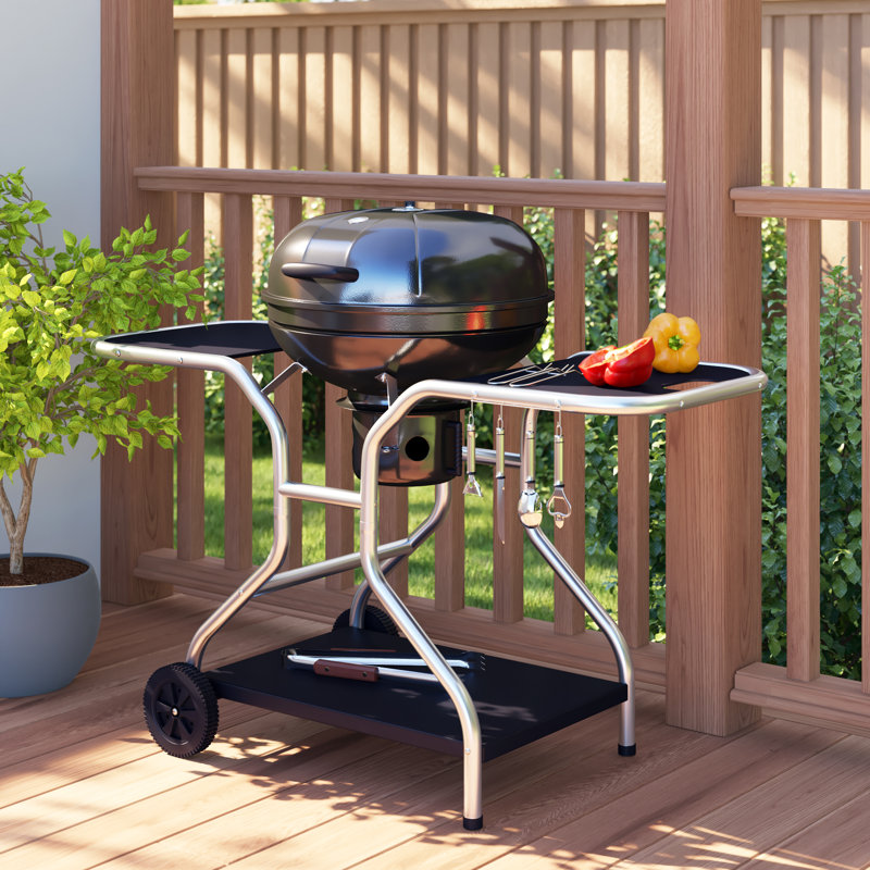 Symple Stuff 126cm W Charcoal Grill