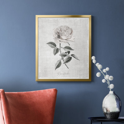 Vintage Botanical I Premium Framed Canvas - Ready to Hang