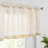 Rod Pocket Double Layer Window Valance (Set Of 2)-136465226-136465230
