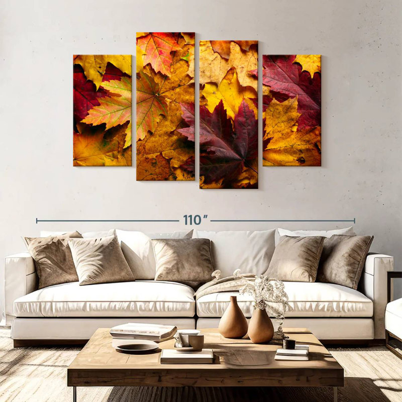 Alvord Fall Leaves, 54" H x 84" W