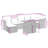 Vidaxl Garden Sofa Set Black