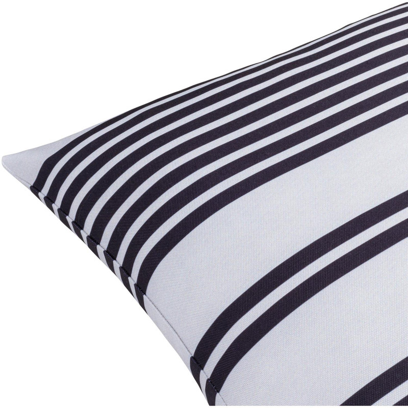 Classic Stripe Accent Throw Pillow Cover, Down, 22"H x 22"W