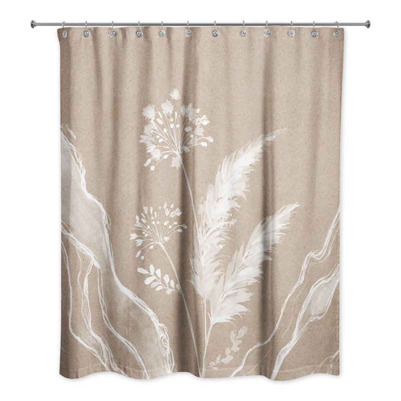 Boho Botanicals Shower Curtain