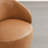 Modern Swivel Barrel Chairs With Wood Base