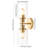 Barfield Edison Cylinder Iron/Seeded Glass Farmhouse Contemporary LED Wall Sconce-1159594732