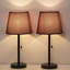 Lampe de chevet noire 20,3 po Allrud