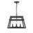 Tellsa 4-Light Pendant - Matte Black-2114508368