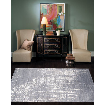 Wool Abstract Indoor Rug