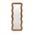 Fabian 60" Solid Wood Mirror , Modern Full Length Mirror , Decorative Wall Mirror for Bedroom & Living Room – Sculpted  Wood Frame