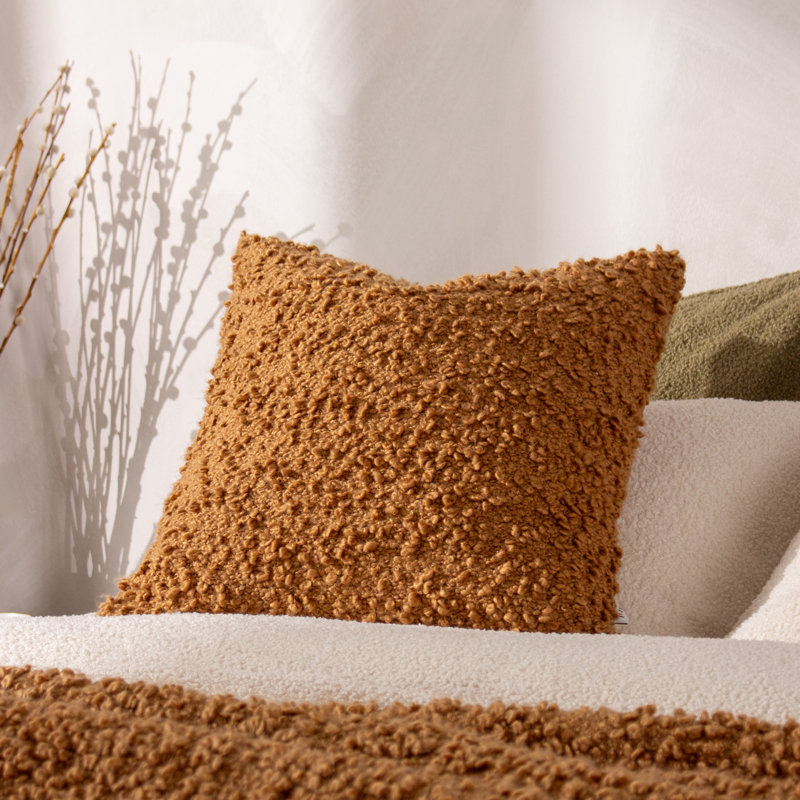 Sabra Square Cushion Cover, Orange