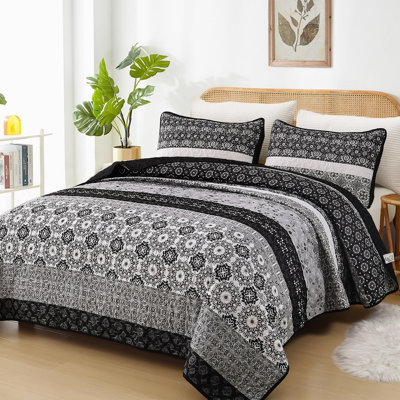 Ensemble de 3 ensembles de courtepointe Boho