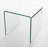 Small Clear Glass Side End TableTempe Glass End Table Small Coffee Table