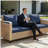 Outdoor Patio Sofa,Garden Rattan Wicker Sofa-1125733180