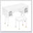 Elegant Vanity Makeup Table & Chair Set With Organizer, Writing Desk, And Charging Port For Modern Living-2080276095