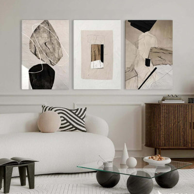 3 Piece Wrapped Canvas Wall Art