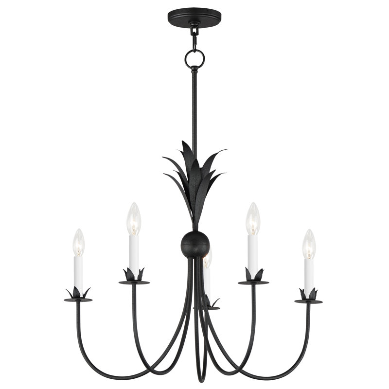 Ashelle 5 - Light Dimmable Classic / Traditional Chandelier