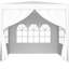 Tente de pavillon de jardin 10 pi x 10 pi pour barbecue - Extérieur polyvalent et respirant 10 pi x 10 pi pouvant accueillir jusqu'à 10 personnes
