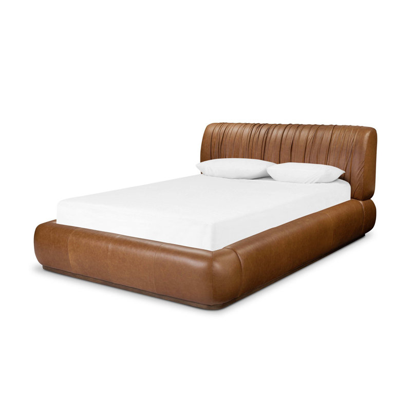 Ronaldo Bed-Sonoma Chestnut, King