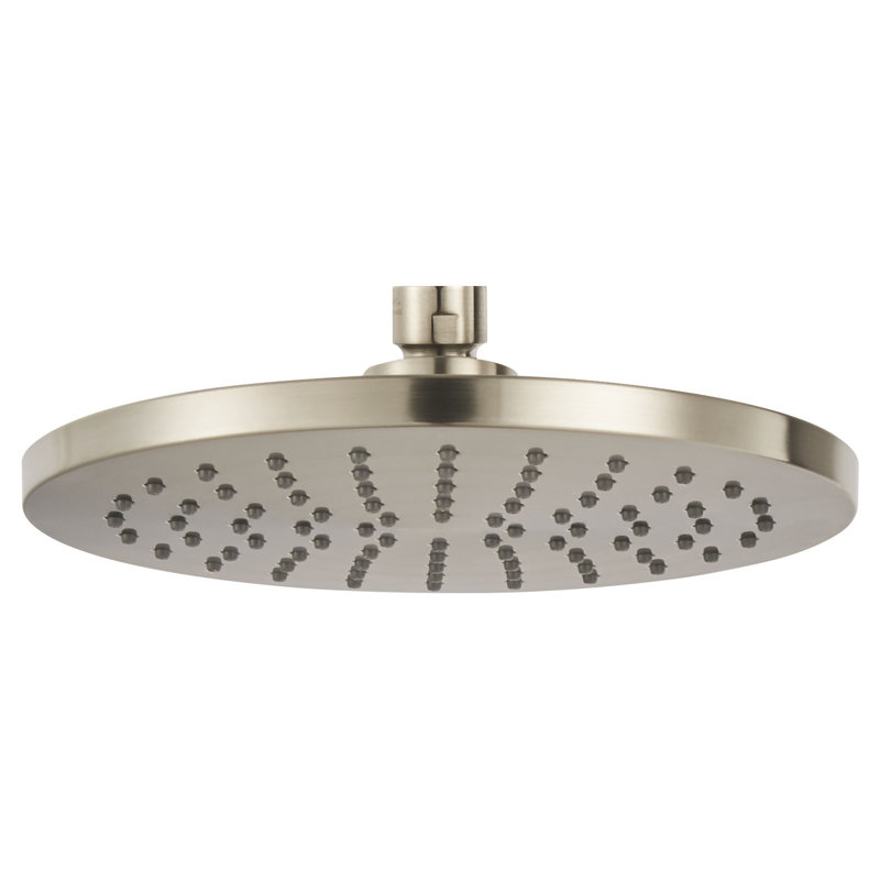 Tête de douche entièrement réglable Studio S 1,8 GPM, Nickel brossé