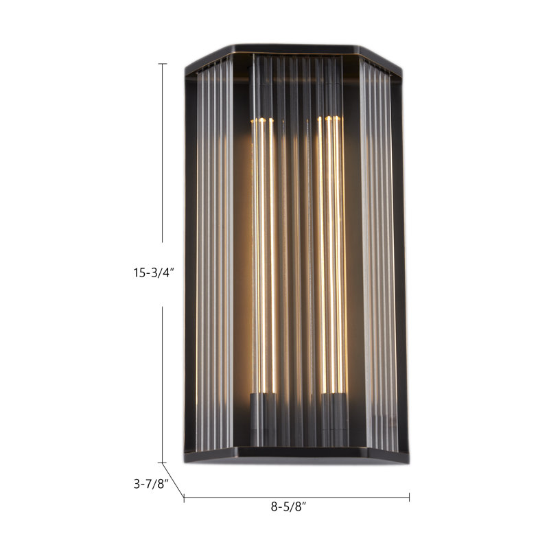 Sabre 2 - Light LED Bath Bar, Polished Nickel