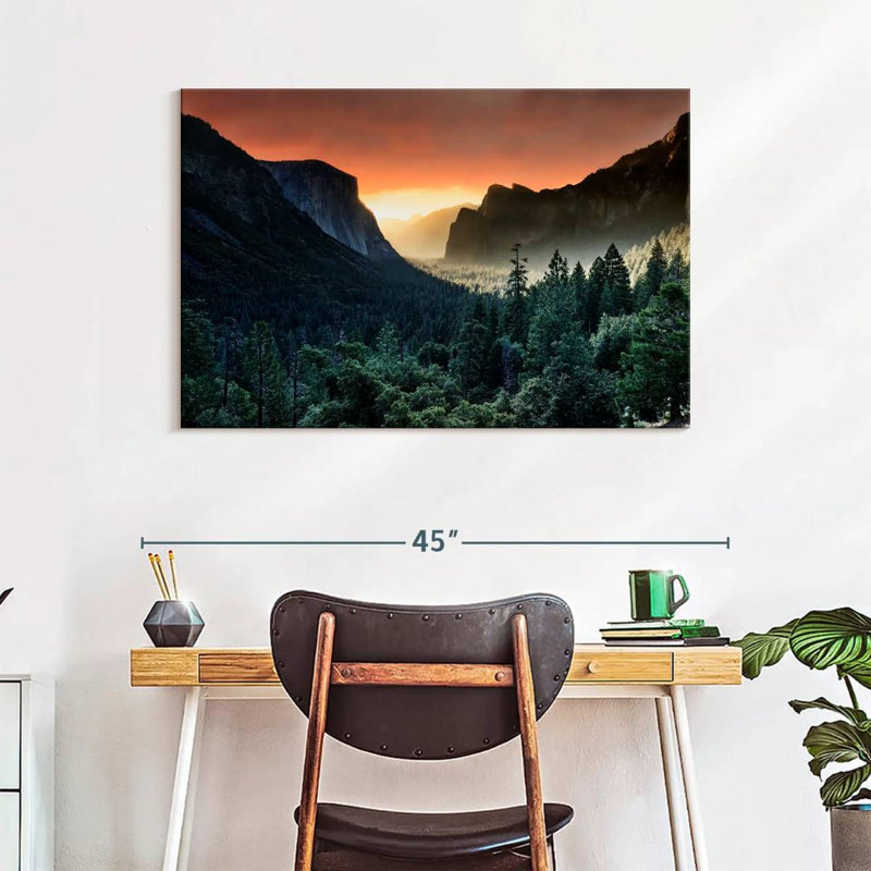 Harnek Forest Last Light, 26" H x 39" W