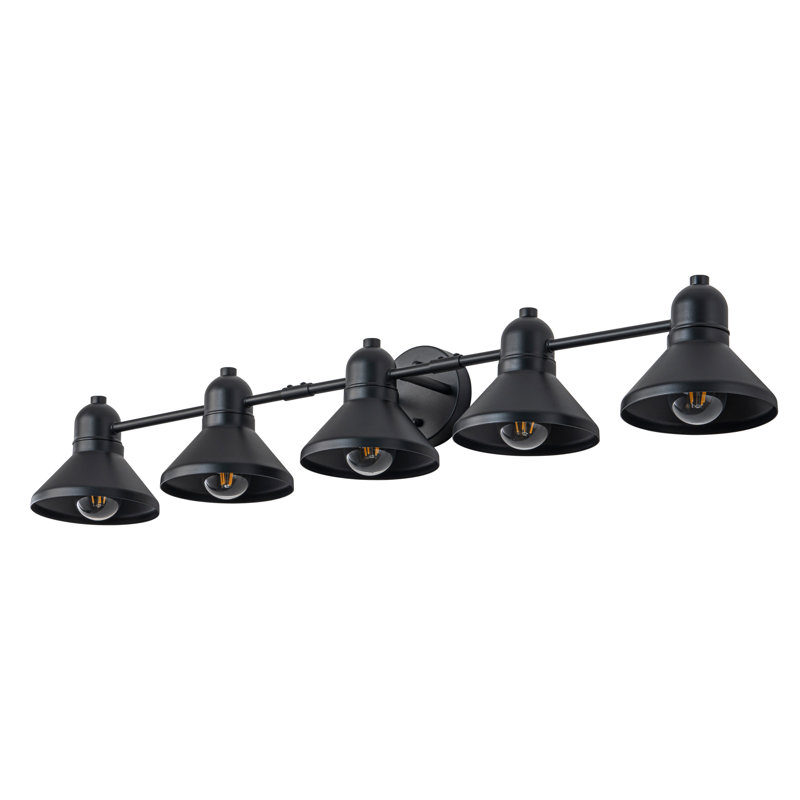 40.5" 5-Light Powder-Coated Vanity Light