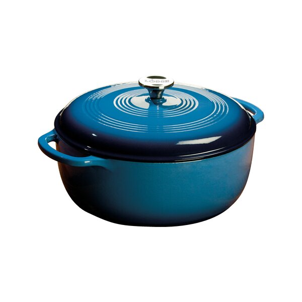 Lodge Enameled Cast Iron Dutch Oven & Reviews | Wayfair