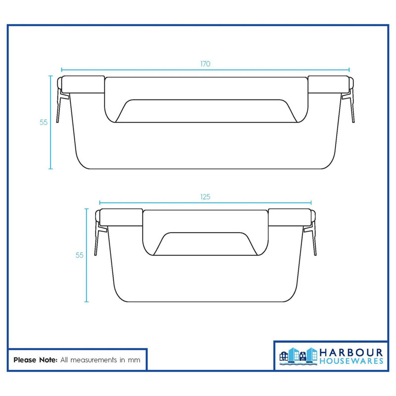 Glass Food Storage Container