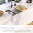 Yorkshire 33" L x 20" W Fireclay Single Bowl Farmhouse Kitchen Sink Workstation With Accessories