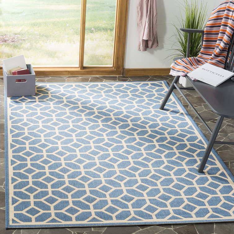 Cosper 100 Performance Geometric Indoor/Outdoor Area Rug