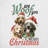 Christmas_24 Reversible Throw Pillow-1376422544