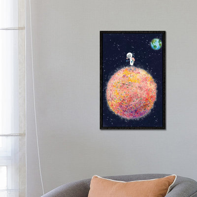 Stop And Smell The Moon by Rachel Nieman - Painting on Canvas