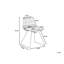 Harlan 46cm H Upholstered Metal Slat Back Side Chair-59851131